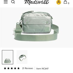 Madewell (Re)source Camera Bag (light green)